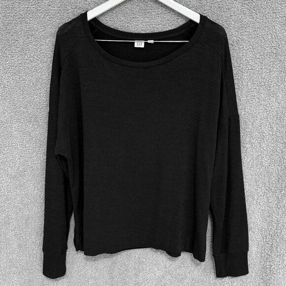 GAP Softspun boatneck dropped shoulder sleeve top - Picture 4 of 9